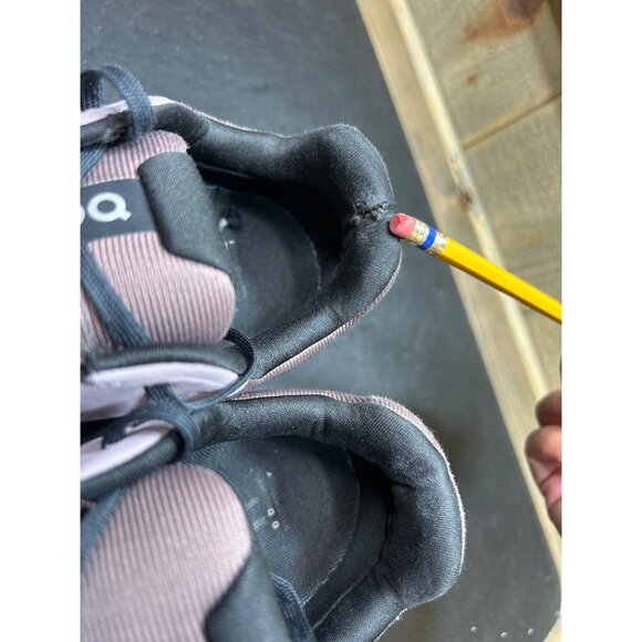 On Cloud Cloudrunner Waterproof Black/Grape Running Shoes Womens Size 7.5 - Picture 5 of 10